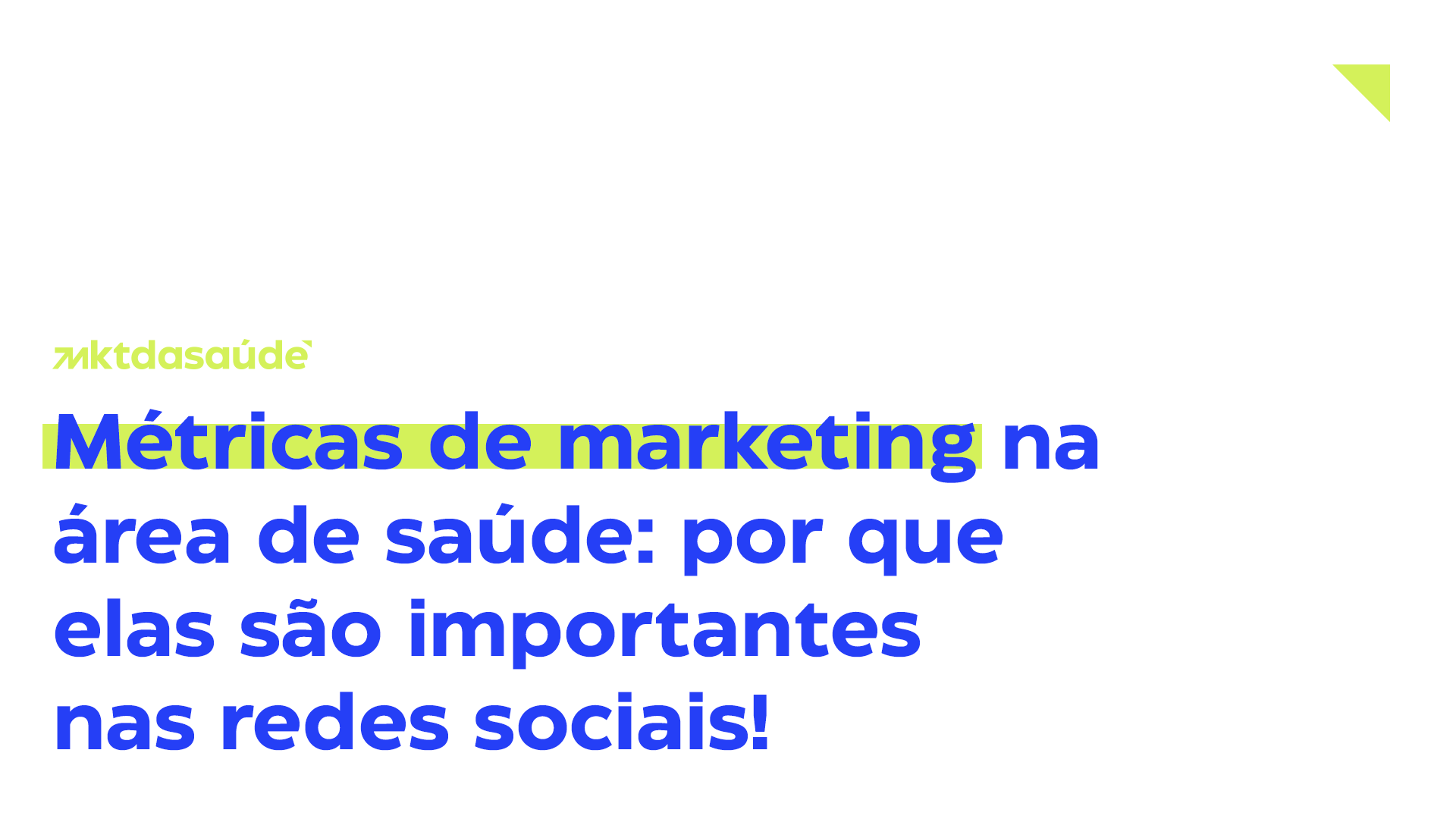 Métricas de marketing