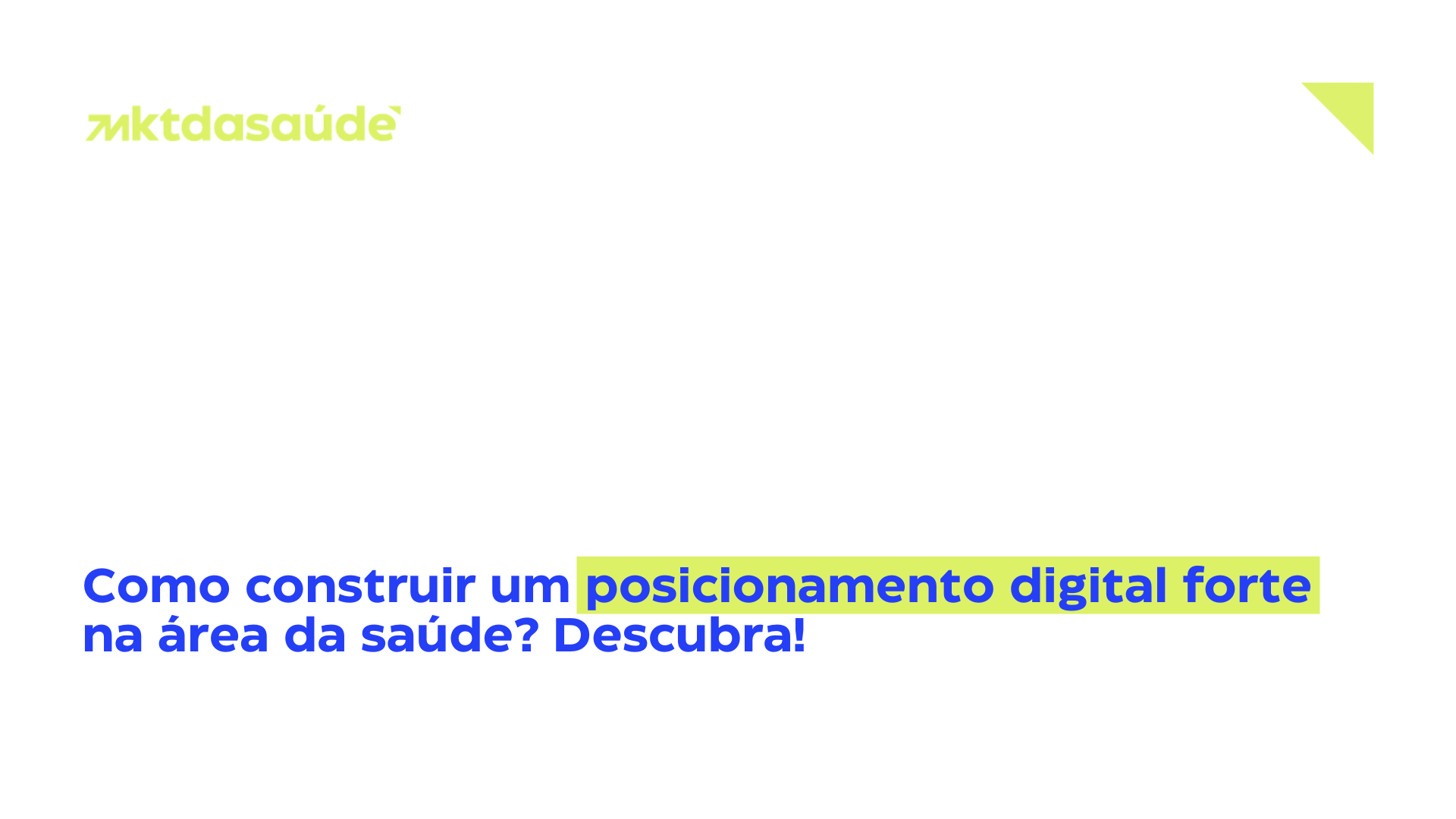 Posicionamento digital