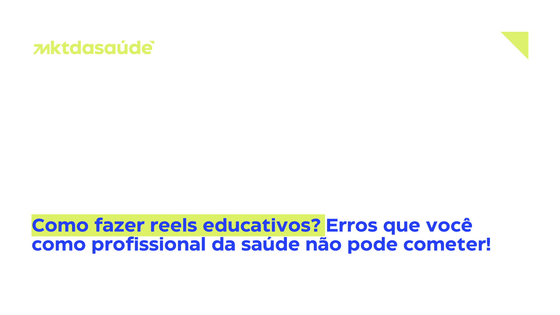 Como fazer reels educativo